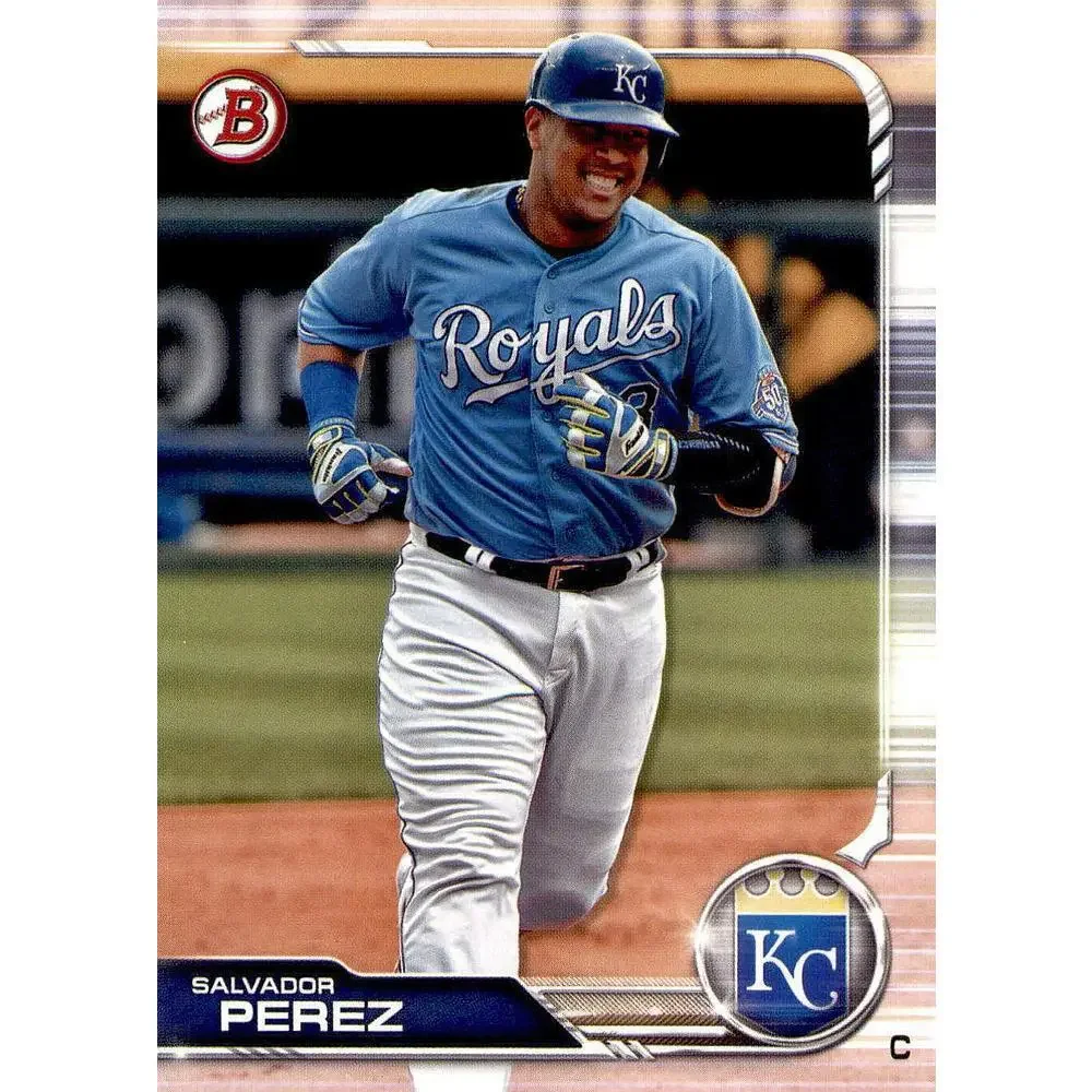 2019 Bowman Salvador Perez #23 Kansas City Royals